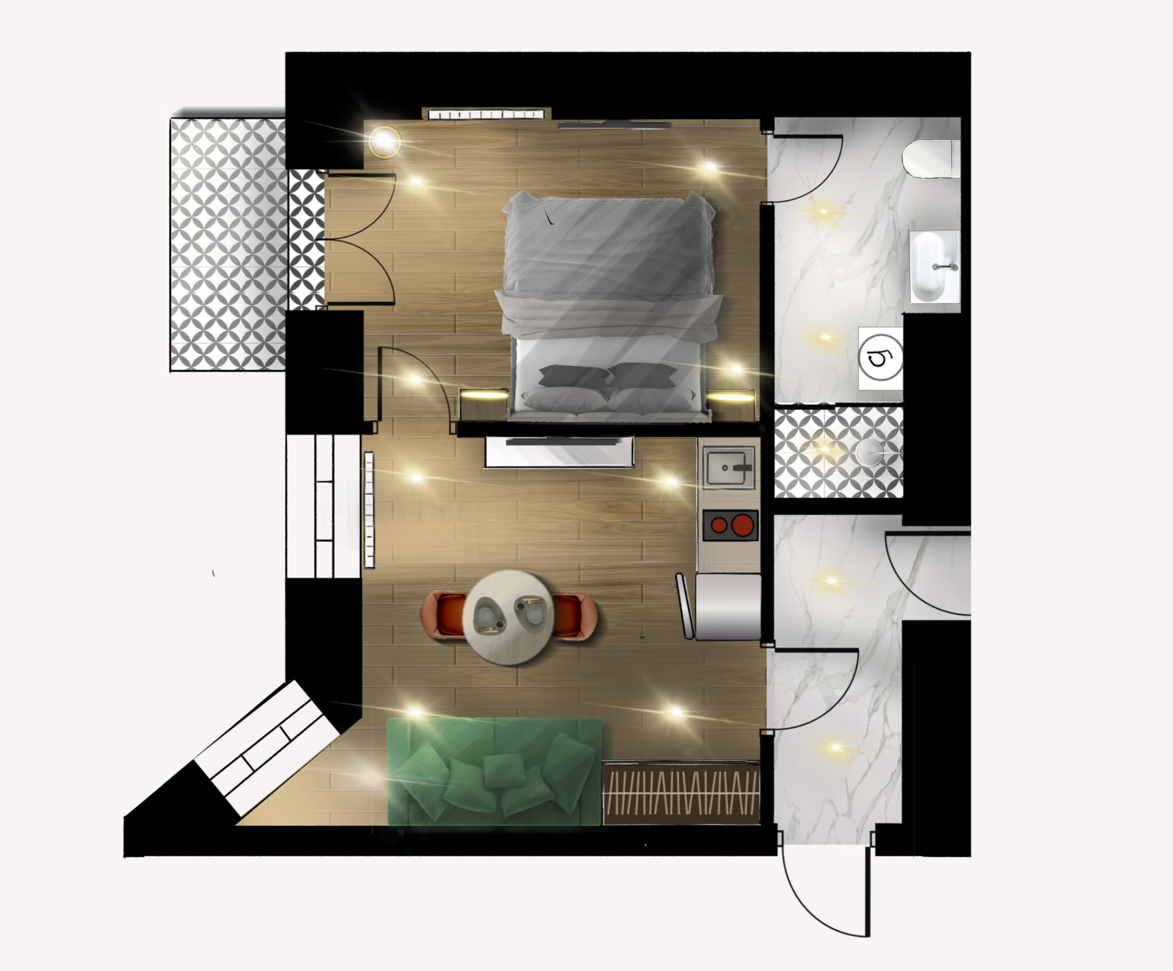 Partner Guest House - daily rate apartments