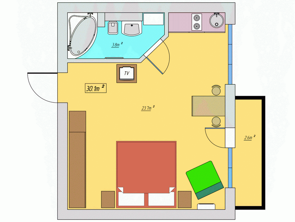 Partner Guest House - daily rate apartments