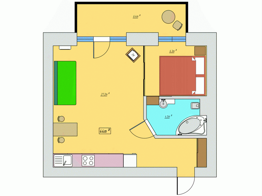 Partner Guest House - квартири подобово