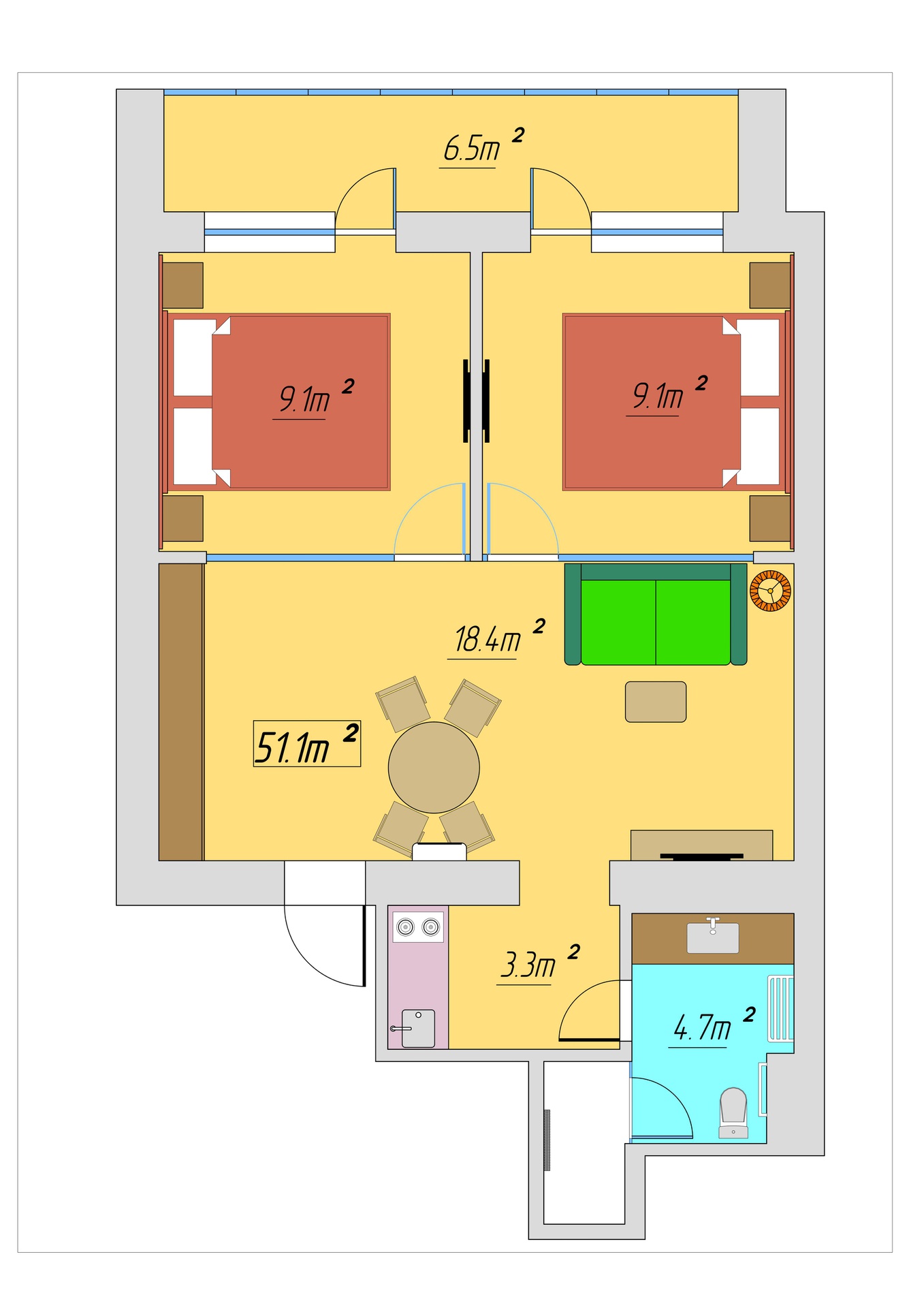 Partner Guest House - daily rate apartments