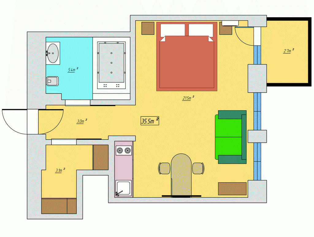 Partner Guest House - квартири подобово