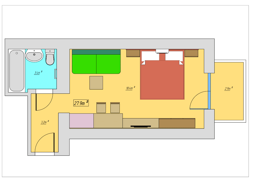 Partner Guest House - daily rate apartments